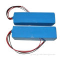 Li-polymer Battery Pack with 36V Voltage and 5Ah Capacity, for Electric Bicycle, Vacuum Cleaner